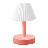 Power Strip Desk Lamp Soft Lighting Bedside Table Lamp with AC Outlet and Safety Door for Bedroom V1294-YM0901-3119250054211