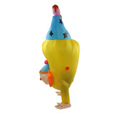 Adult Inflatable Handstand Clown Costume Halloween Upside Down Clown Inflatable Costume V1294-YM0703-3115230020011