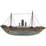 Handcrafted Ship Ornament 37cm V637-12807SHP