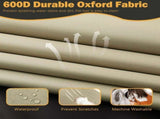 Patio Cushion Covers 24x24 Waterproof Outdoor Cushion Covers for Patio Furniture 4Pack Patio Cushion V1258-DP02-WO-971