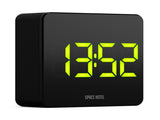 Newgate Space Hotel Orbatron Alarm Clock Black Case - Black Lens - Green Led V398-NGSH-ORB-G1-K
