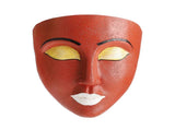 Resin Face Head Flowerpot Resin Wall Mounted Flowerpot for Indoor and Outdoor Garden Wall Decoration V1294-YM0523-220225DY03-3