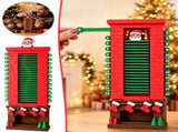 24-Day Santa Chimney Christmas Advent Calendar 2026 Kids, Mechanical Reusable Advent Calendar with V1192-AZ-W-35167