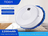 Smart Robot Vacuum Cleaner 1000 - 1499Pa Efficient Suction Deep Cleaning Durable ABS Material USB V1370-AZ4-22742
