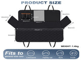 Dog Car Seat Cover, Waterproof Pet Seat Cover for Back Seat with Side Flaps, Non-Slip Durable V888-ELOSUNG10071