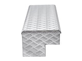 Truck Bed Tool Box, Heavy Duty Aluminum Tool Box with Tread Patterns, Storage Toolbox Chest V952-CZGJX48INCHYG7NXK001V0
