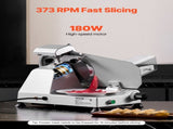 Meat Slicer 180W 250 mm Electric Deli Food Slicer for Meat Bread Cheese V952-DRQPJ180WBZDKGXJSV3