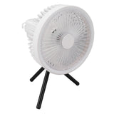 Tripod Stand Fan USB Rechargeable Retractable Portable Camping Fan Hanging Fan with Remote Control V1294-YM0901-3113230159611