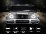 Kahuna Mercedes Benz AMG Licensed G63 Kids Electric Ride On Car Remote Control Dual 50W Motors CAR-G63-S307-BK