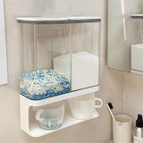 Wall Mounted Laundry Detergent Dispenser - Versatile Storage for Laundry Scent Boosters with V1369-AZ3-W-11329