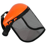 Safety Hat with Full Face Mesh Visor for Logging Brushcutter Forestry Protection Mesh Mower V1294-YM0717-10194083