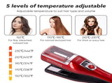Silver Automatic Split End Remover & Hair Straightener Iron Professional Snips for Damaged Hair V1268-MZ00085