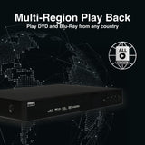Laser Multi-Region Blu-Ray Player HDMI Digital 7.1 Surround V1031-BLU-BD4000