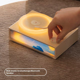 Retro Bluetooth Speaker Wireless Speaker with Aroma Diffuser Night Light Old Fashioned Classic V1366-AZ2-W-03858