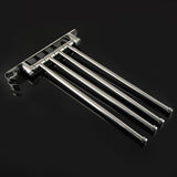 4-swivel Towel Rack Bar Rod Rail Holder Bathroom Kitchen 304 Stainless Steel V1294-YM0727-JY15661