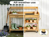 Gardeon Outdoor Storage Cabinet Garden Shed Steel Tool Lockable Cupboard Adjustable Shelves OSC-CABI-SL-ROOF-BK