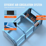 VEVOR Inflatable Paint Booth 23x13.1x9ft Inflatable Spray Booth 750W480W Blower V952-CQSPQFLSKCGLKCDG9V3