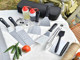 14 Piece Stainless Steel Barbecue Tool Set with Carrying Bag V1237-ZY-818-195