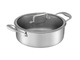 5-Star Chef 4.5L 24cm Stainless Steel Dutch Oven Pot with Lid and Stay-Cool Handle DTO-SS-POT-4.5L-SL