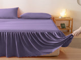 Bed Skirt Queen Size Ruffled Bed Skirt with Split Corners, Queen Bed Skirt Drop, Queen Size Bed V1189-WXFWAL-20260319-00608