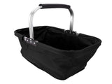 Foldable Picnic Basket Oxford Fabric Shopping Tote Reusable Grocery Bag for Camping Outdoor Fruit V1294-YM0901-3111260009411