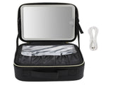 Portable LED Makeup Multipurpose Stylish Large Capacity 3 Color Lights Dimmable Travel Makeup V1294-YM0901-3119240076111