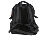 Pierre Cardin Mens Nylon Adventure Travel & Sport Large Backpack Bag in Grey/Black V563-PC3852-GREY