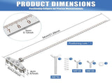 20 Inch Positioning Calipers for Precise Measurements & Easy Wood Cutting, Adjustable Stainless V1107-122-40910