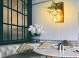 LED Mason Jar Wall Lights Indoor Outdoor Patio Vase Hanging Lights Home Wall Decorations V1294-YM0626-230221HR03-3