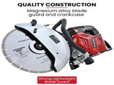BAUMR-AG 350mm Professional Concrete Demolition Saw 74cc 2-Stroke, Wet and Dry Demo Cutting, 14" V219-SAWCONBMP8CA