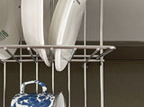 Dish Drainers Foldable X Shape 2 Tier Dish Drying Rack Dinner Plate Bowl Drying Holder Rack for V1294-YM0626-3118220322111