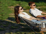 1 Pack Lightweight Folding Camping Chair with Carry Bag, Padded Collapsible Sun Chair for Hiking, V1188-MS-325-1277
