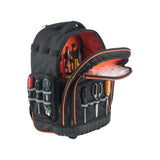 Rolling Tool Backpack, 110 lbs Load Capacity, 45 Pockets Heavy Duty Roller Tool Bag on Wheels, V952-GLGJBB14YC168FJ9Q001V0