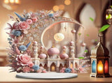 2D Ramadan Crescent Moon & Mosque Acrylic Decor V728-LP601099842764955