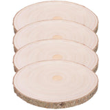 Ivory Wood Pot Holders Trivets for Hot Dishes Kitchen Supply 4Pcs V1369-AZ3-W-20639
