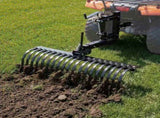 106.7cm Tow Behind Landscape Rake, 3-Point Lawn Rock Rake with Blade & Lift Lever, Fit Category 1 V952-ZXSCJ42INCHYATJQA001V0