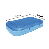Rectangular Above Ground Swimming Pool Cover, Compatible with Pools, for Rectangular Outdoor Pools, V1370-AZ4-21360