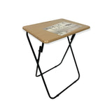 Metal MDF Folding Table Foldable Laptop PC Collapsible Study Desk 48cm x 38cm V238-SUPDZ-39700425343056