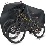 Waterproof Bike Cover Outdoor Protective Cover For 1 Or 2 Bikes 210D Nylon Bicycle Rain Cover With V1188-MS-227-0168