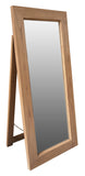 Manhattan Solid Timber Frame Standing Mirror - Nautral V199-MR65150SMMDNI