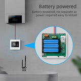 WiFi Wireless Smart Thermostat - For Water/Gas Boilers, LCD Screen, Programmable, Low Power V1265-JD-06