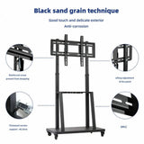 Floor Tv Mount Stand Bracket Rolling For 32"-80" Screens Vesa 600X400 Hold 65Kg V767-U-950A