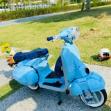 NNEOBA NEW Roman Vespas 125 MOC 10298 Motorcycle City Toys V728-1005006412581598-W