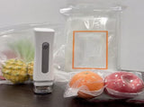 Portable Handheld Compact Vacuum Sealer Machine with 30 Reusable Bags V1263-JX-7236