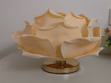 Champagne Elegant Lotus Flower Table Lamp - Decorative Bedside Night Light for Bedroom Ambiance V888-ELOSUNG27280