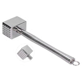 Meat Hammer Heavy Duty Steak Loose Tenderizer Hammer with NonSlip Stainless Steel Handle Kitchen V1294-YM0901-3118210156411