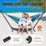 Portable Hammock Stand, 450lbs Capacity Steel Hammock Stand for 2 Person, Heavy Duty Adjustable V952-XXXDCJXXXJS10WJZWV0