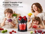 NORDA 1.1L Slushie Machine Shaved Ice Maker 3 Texture Levels Black TD-SLS-271-1P1-BK