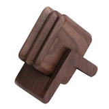 6pcs Wooden Drink Coasters with Holder for Kitchen Cafe V1263-JX-5429