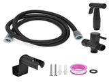 G1/2 Handheld Bidet Sprayer Set Punch Free Adjustable Water Pressure Cloth Diaper Sprayer V1294-YM0710-3112210089011
